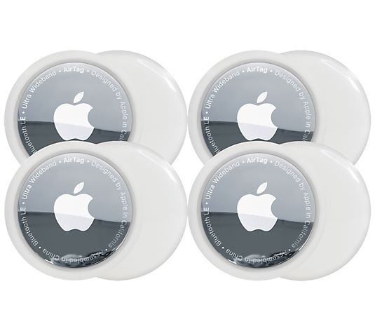 Apple AirTag 4-Pack Bundle - Electronics