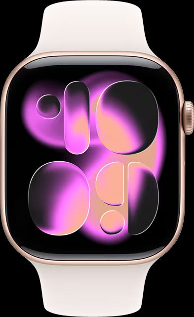 Apple Watch Series 11 - Rose Gold / 42 mm / S/M fits 130-180mm wrists - Smart Watches