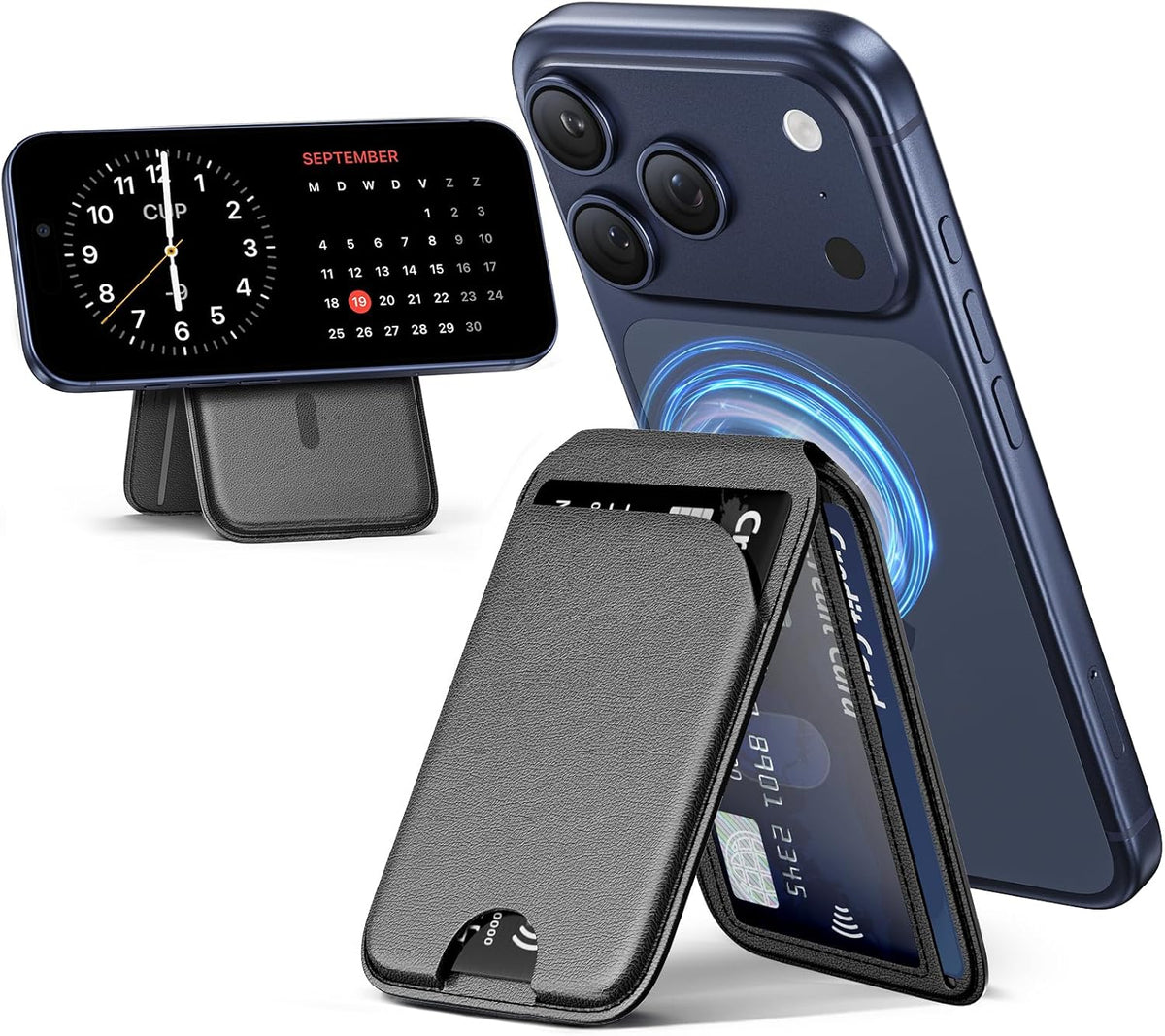 MagSafe Wallet Magnetic - Black