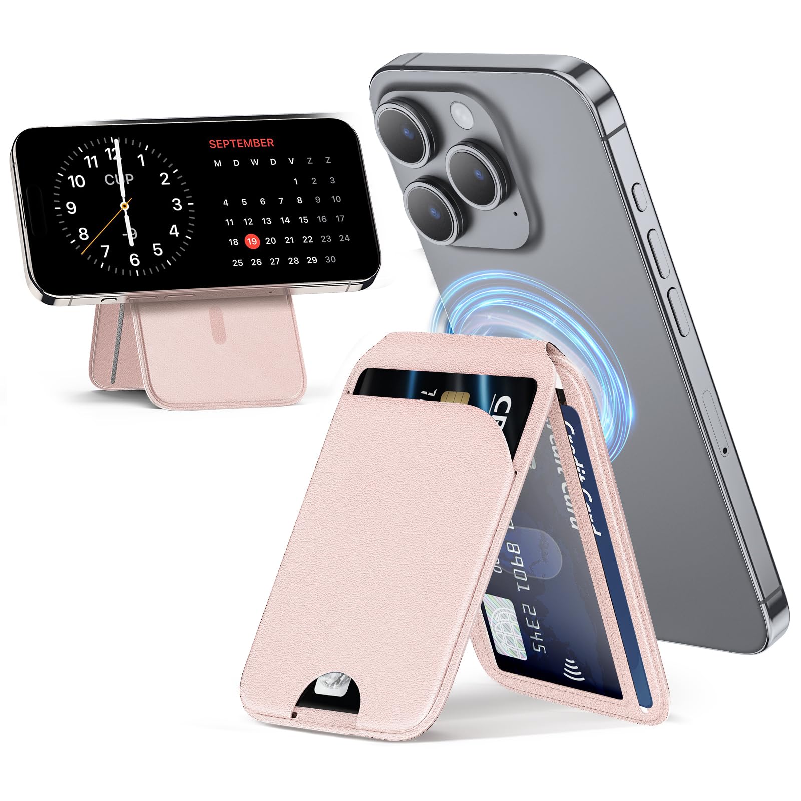 MagSafe Wallet Magnetic - Pink